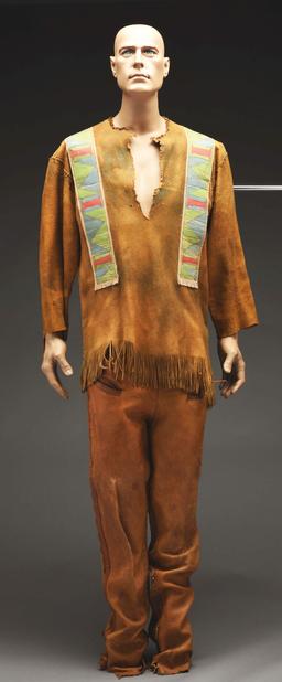 Shirt And (2) Pants Worn By Clark Gable In Across The Wide Missouri.