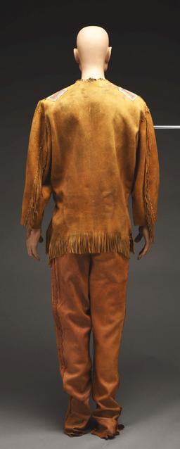 Shirt And (2) Pants Worn By Clark Gable In Across The Wide Missouri.