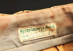 Shirt And (2) Pants Worn By Clark Gable In Across The Wide Missouri.