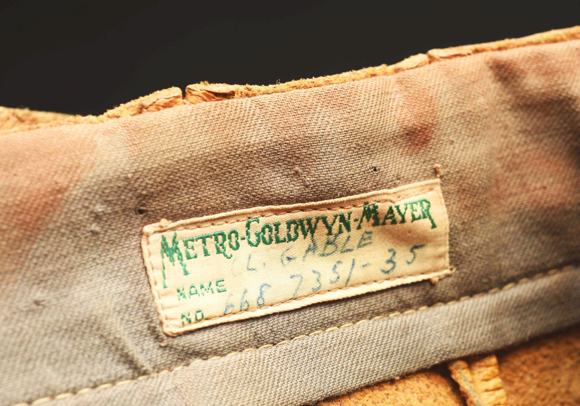 Shirt And (2) Pants Worn By Clark Gable In Across The Wide Missouri.