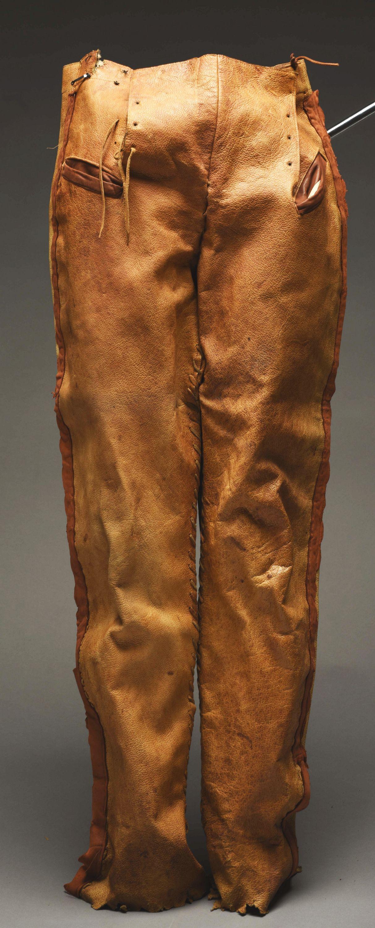 Shirt And (2) Pants Worn By Clark Gable In Across The Wide Missouri.