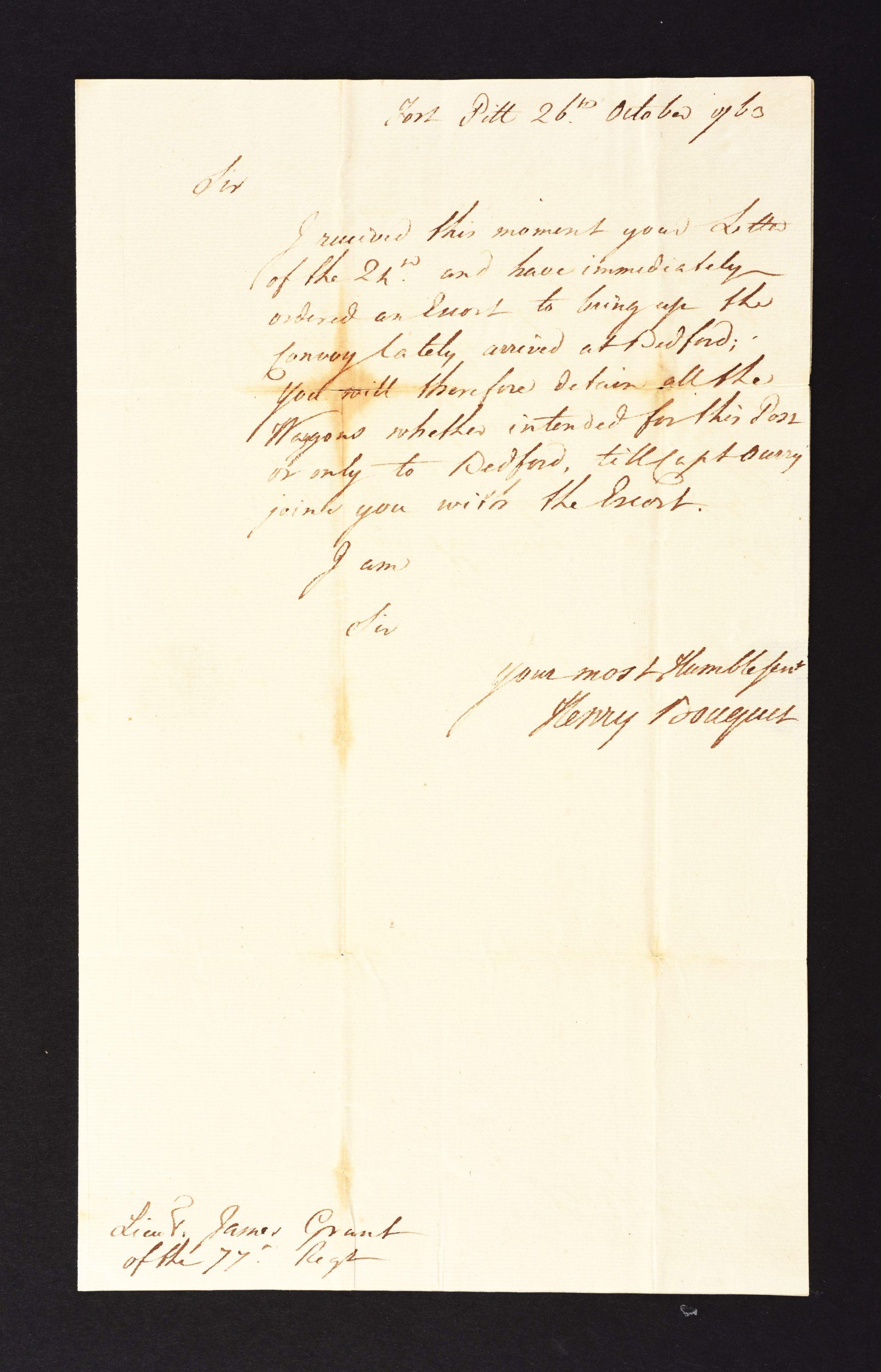 Breaking Indian Resistance: Lieutenant Grant And "pontiac's Conspriacy", 1763.