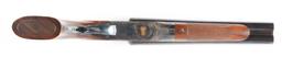 (N) Superb Original Condition, Scarce Flues Model, Ithaca Auto & Burglar 20 Gauge Double Shotgun wit