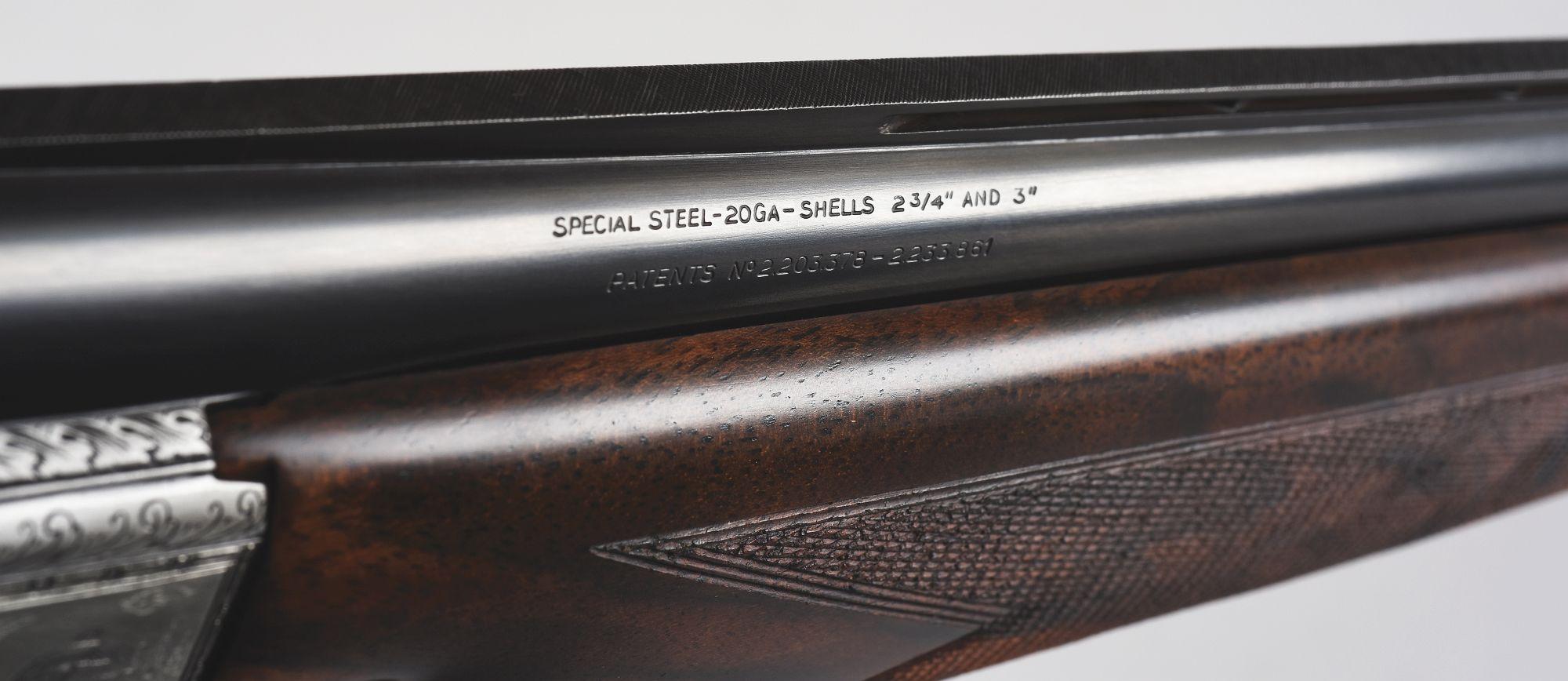 (M) Custom 20 Gauge Browning "Exhibition" Superlight Over Under Shotgun Engraved By Browning Engrave