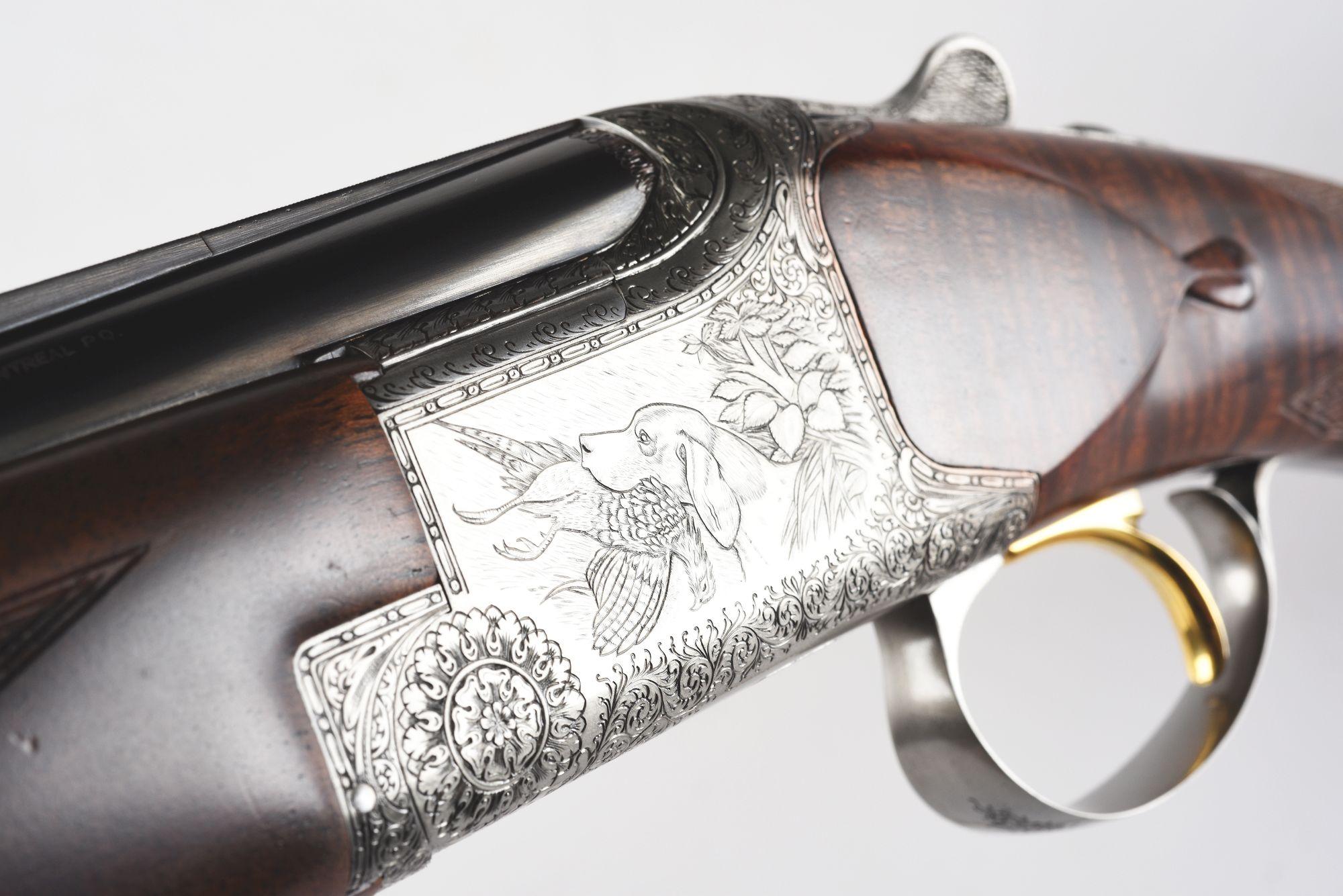 (M) Custom 20 Gauge Browning "Exhibition" Superlight Over Under Shotgun Engraved By Browning Engrave