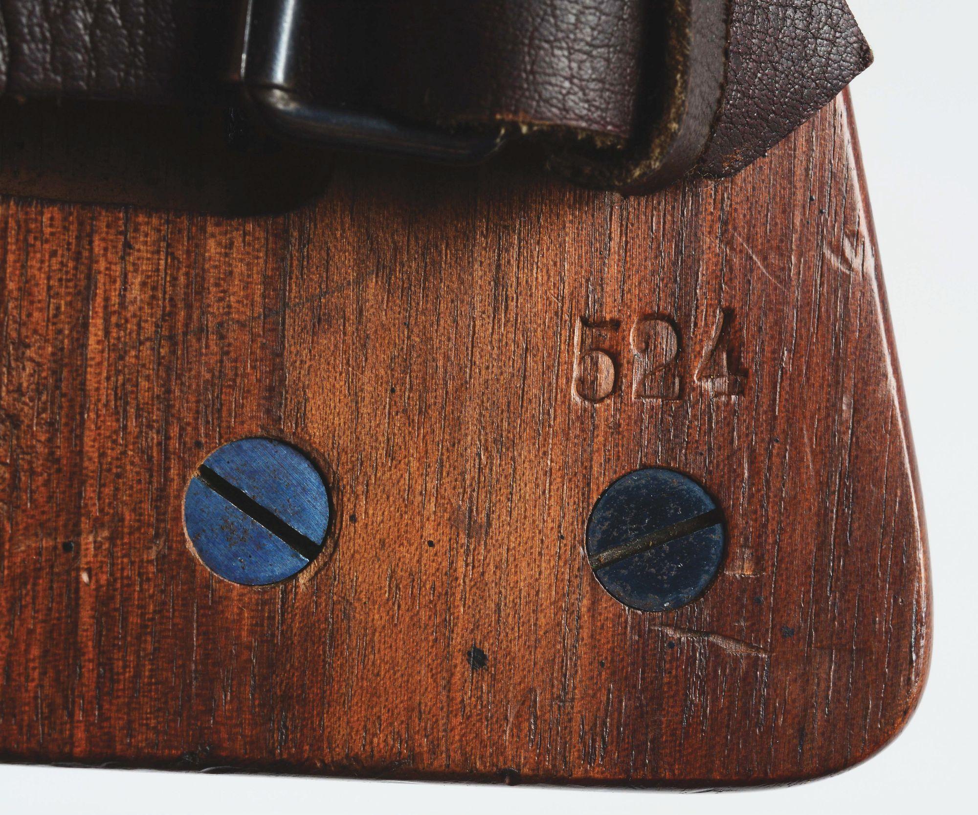(A) Cased Loewe C93 Borchardt Semi Automatic Pistol with Shoulder Stock.