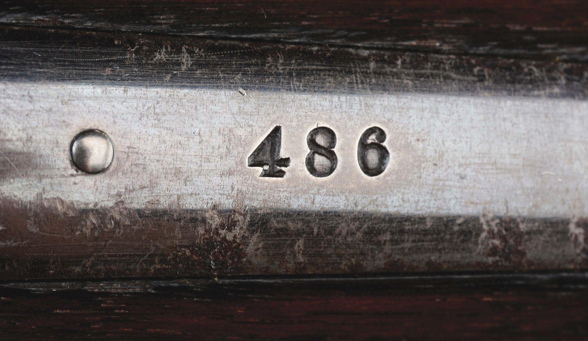 (A) Spectacular 1st Year Production Colt Lightning Large Frame Baby Carbine (1887).