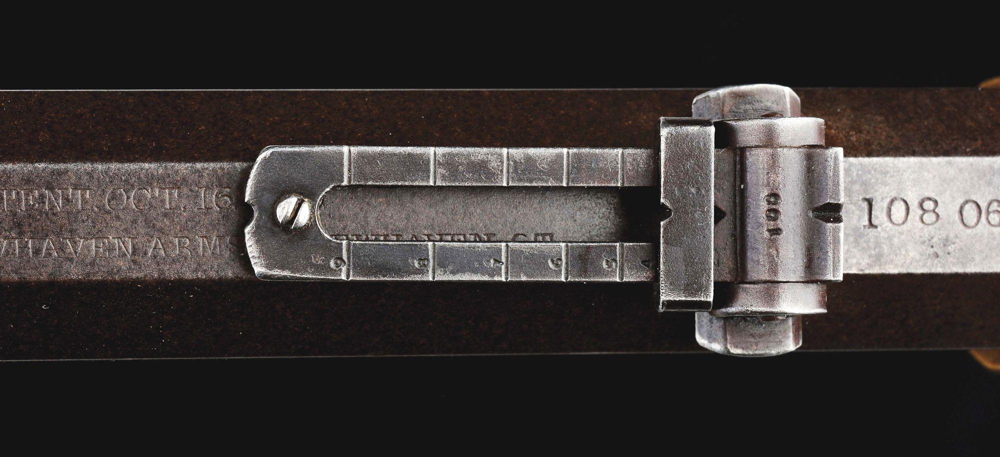 (A)Rare Hoggson Engraved Model 1860 Henry Lever Action Rifle.