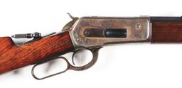 (A) Deluxe Winchester Model 1886 Lever Action Rifle.