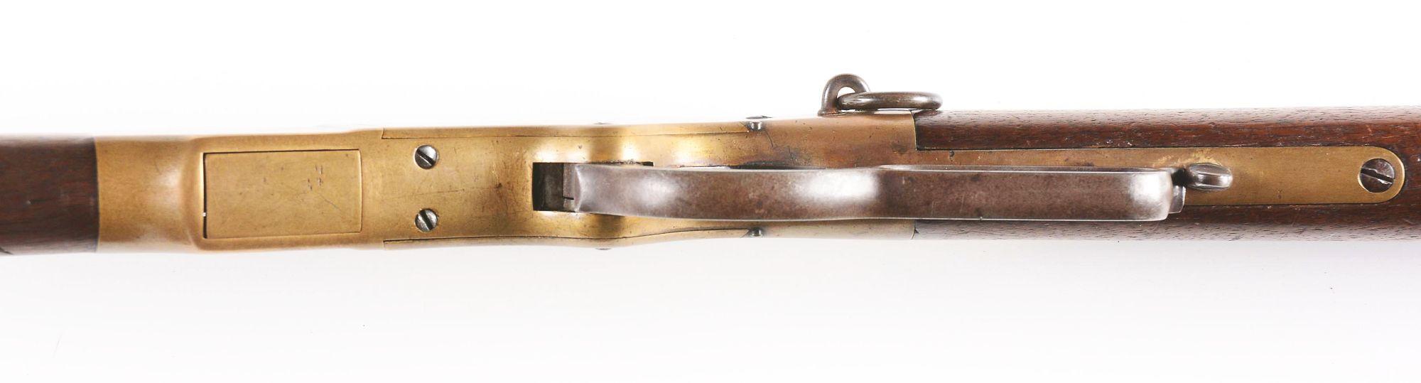 (A) 1st Year Production Flatside Winchester Model 1866 Saddle Ring Carbine.