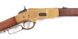 (A) 1st Year Production Flatside Winchester Model 1866 Saddle Ring Carbine.
