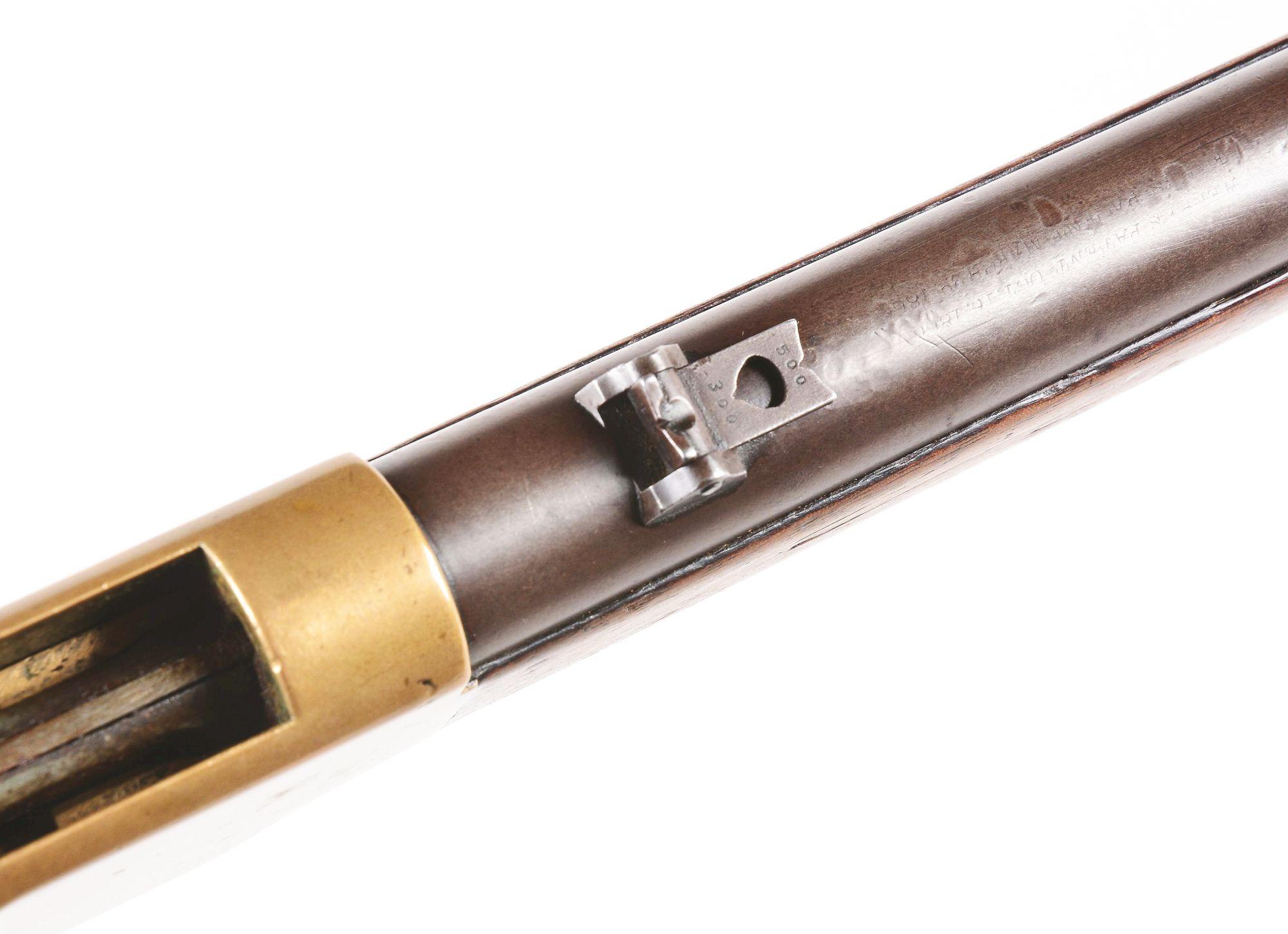 (A) 1st Year Production Flatside Winchester Model 1866 Saddle Ring Carbine.