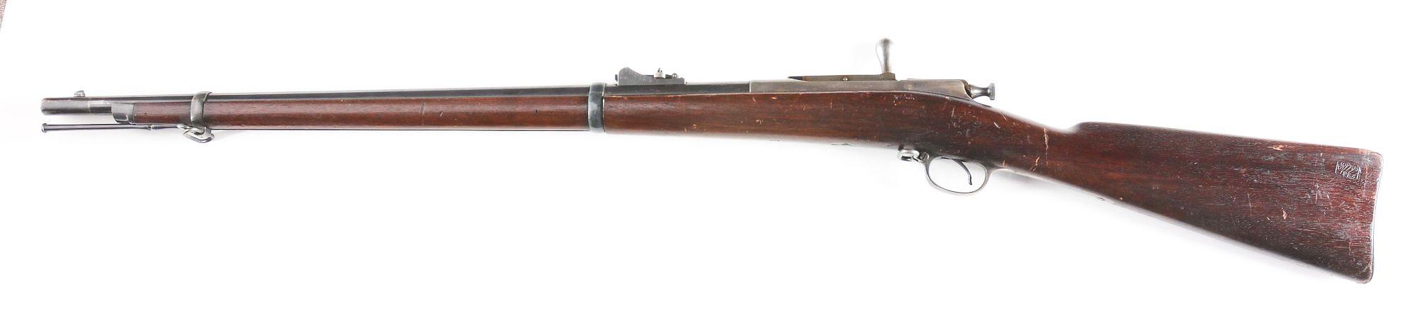 (A) MODEL 1882 US MAGAZINE RIFLE SPRINGFIELD CHAFFEE-REESE BOLT-ACTION RIFLE.