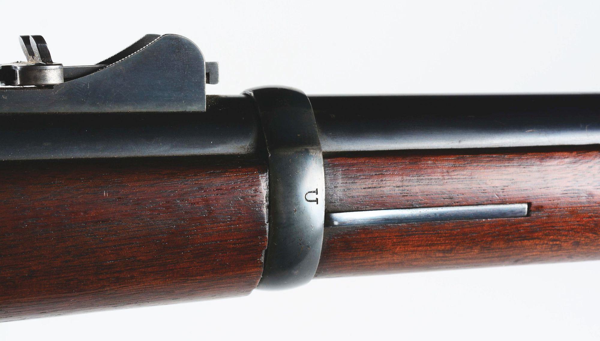 (A) MODEL 1882 US MAGAZINE RIFLE SPRINGFIELD CHAFFEE-REESE BOLT-ACTION RIFLE.