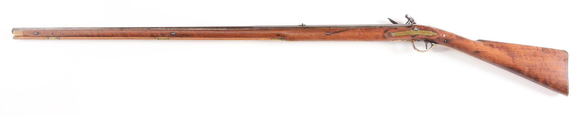 (A) HENRY BUCK AND BALL FLINTLOCK RIFLE.