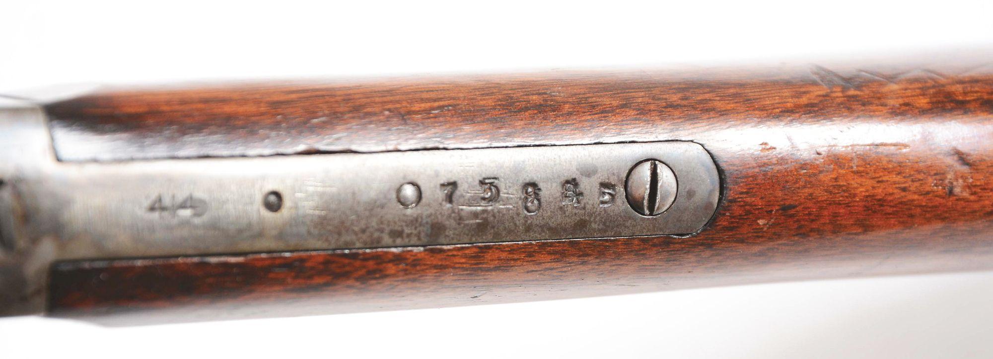 (C) STEVENS IDEAL 44 SINGLE SHOT .32 LONG RIFLE WITH STEVENS SCOPE.