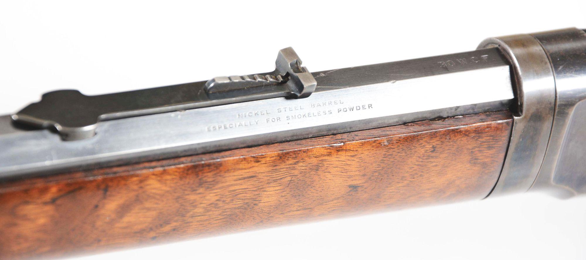 (C) FINE WICHESSTER MODEL 1894 TAKEDOWN LEVER ACTION RIFLE (1902).