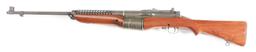 (C) JOHNSON MODEL 1941 SEMI-AUTOMATIC RIFLE WITH BAYONET.