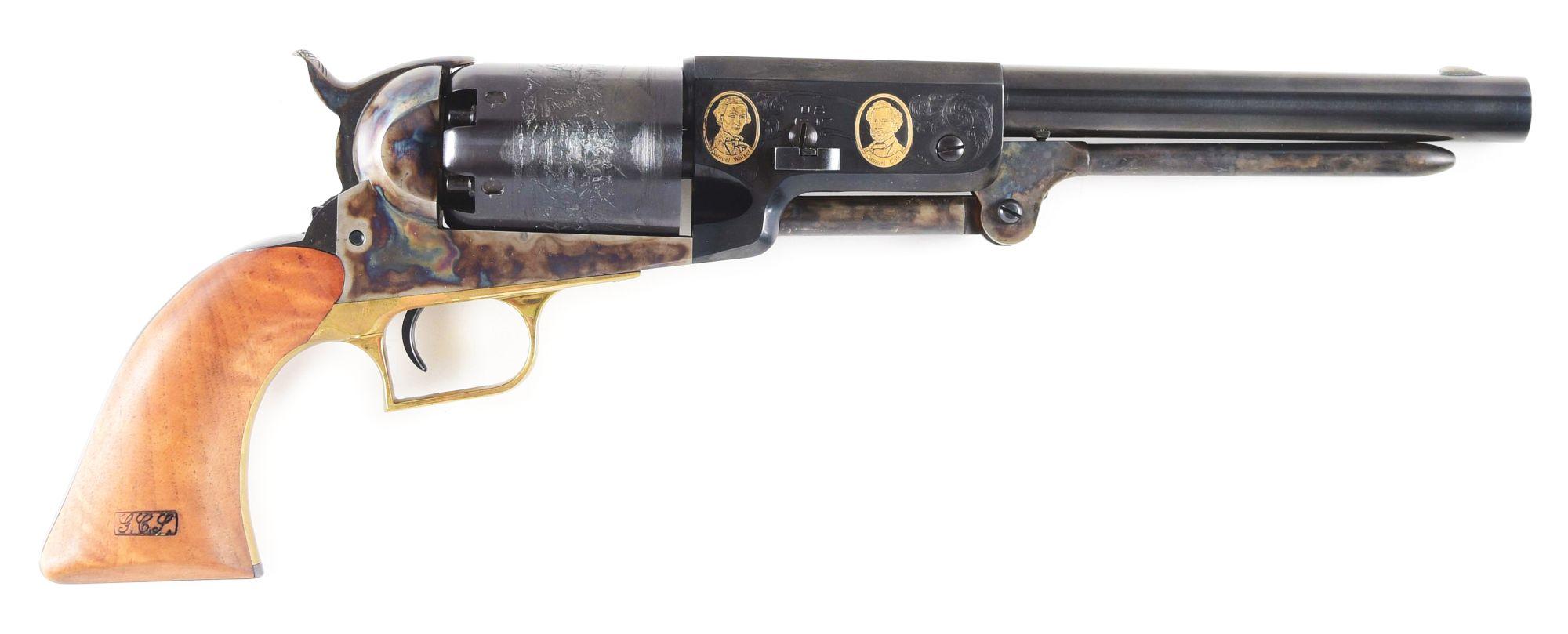 (A) COLT HERITAGE EDITION 2ND GENERATION 1847 WALKER PERCUSSION REVOLVER.