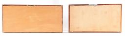 (A) ORIGINAL COLT 1851 NAVY & REMINGTON 1858 ARMY REVOLVER DISPLAYS.