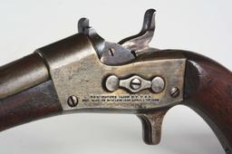 (A) REMINGTON 1865 NAVY ROLLING BLOCK PISTOL.