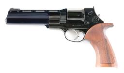 (M) DESIRABLE MATEBA UNICA 6 SEMI-AUTOMATIC REVOLVER WITH CASE.