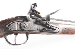 (A) AUSTRIAN MODEL 1770 FLINTLOCK CAVALRY PISTOL.