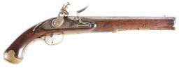 (A) A RARE AND DESIRABLE US JOSEPH HENRY 1807-1808 CONTRACT FLINTLOCK MARTIAL PISTOL.