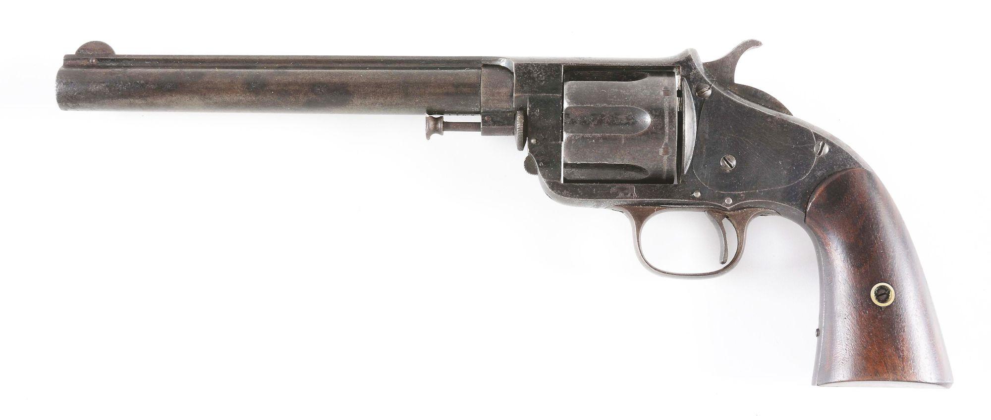 (A) EXTREMELY RARE FOREHAND & WADSWORTH OLD ARMY REVOLVER WITH BEAR MARKING.