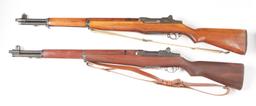 (C) LOT OF 2: IHC AND WINCHESTER M1 GARAND RIFLES.