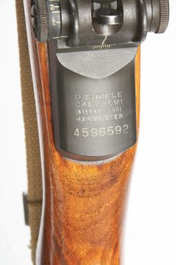 (C) LOT OF 2: IHC AND WINCHESTER M1 GARAND RIFLES.