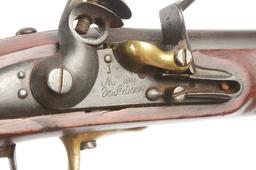(A) LOT OF TWO: COLLECTOR'S LOT OF SINGLE SHOT FLINTLOCK PISTOLS, ONE A FRENCH MODEL 1813, THE OTHER