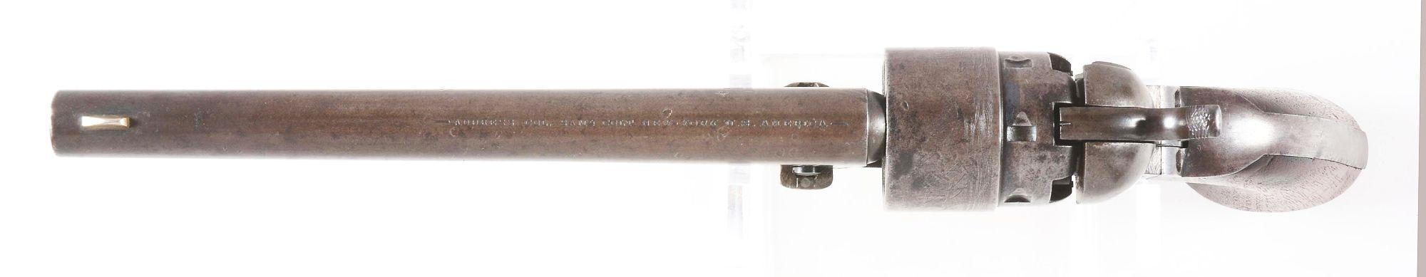 (A) MARTIALLY MARKED US COLT MODEL 1860 ARMY PERCUSSION REVOLVER.