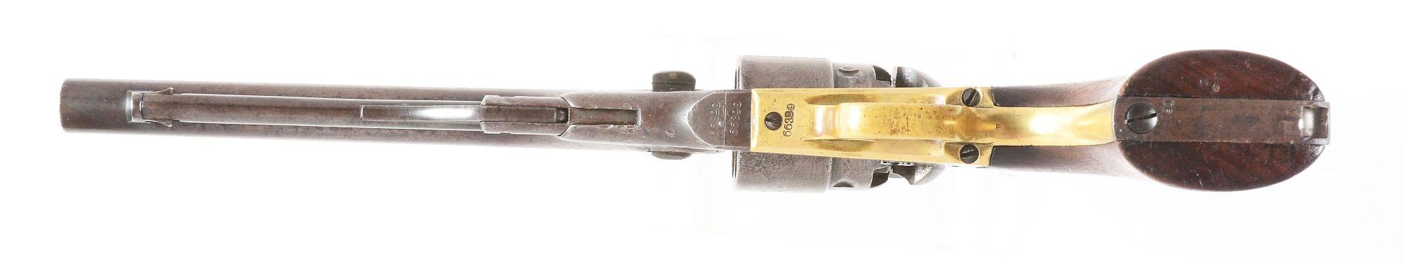 (A) MARTIALLY MARKED US COLT MODEL 1860 ARMY PERCUSSION REVOLVER.