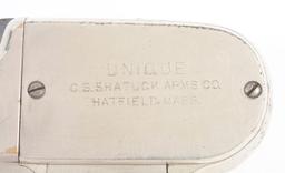 (C) C.S. SHATTUCK UNIQUE FOUR BARREL POCKET PISTOL