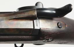 (A) NEAR NEW CONDITION US SPRINGFIELD MODEL 1884 TRAPDOOR RIFLE.