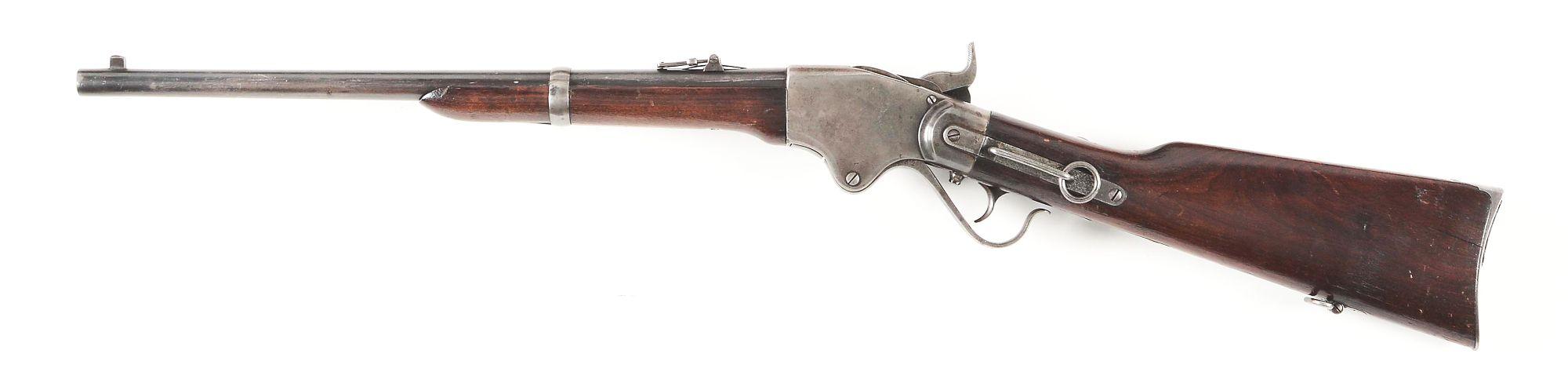 (A) COMPANY G 8TH CAVALRY SPENCER MODEL 1865 LEVER ACTION CARBINE.