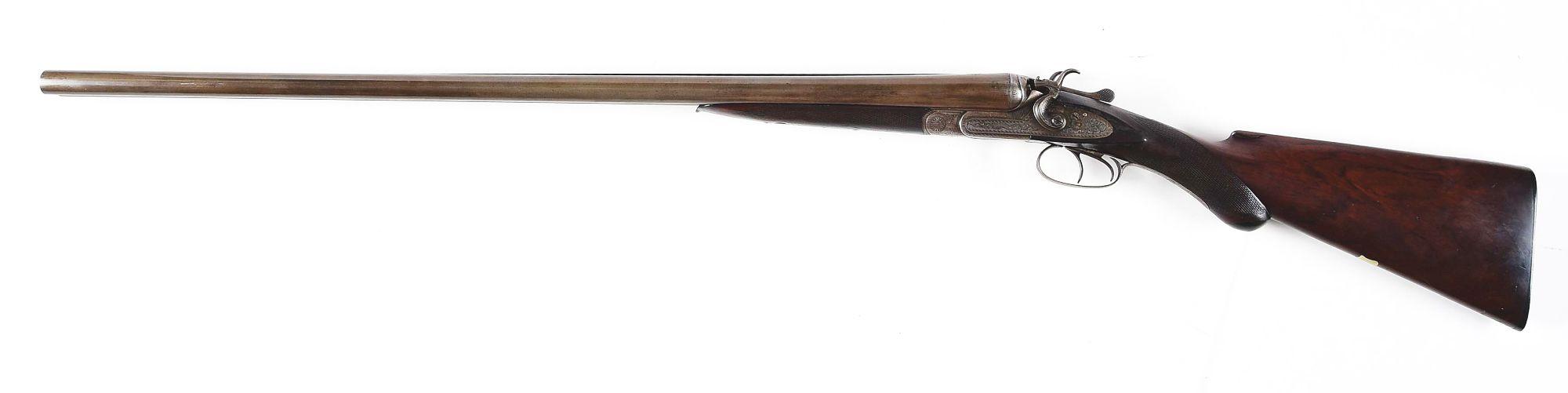(A) AN ELABORATE 12 BORE HAMMER GUN BY LINCOLN JEFFRIES, BIRMINGHAM, MADE FOR E.K. TYRON & CO. AND S