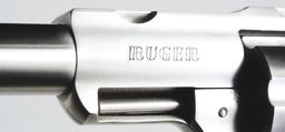 (M) LOT OF TWO: TWO CASED RUGER DOUBLE ACTION REVOLVERS, ONE SUPER REDHAWK AND ONE REDHAWK.