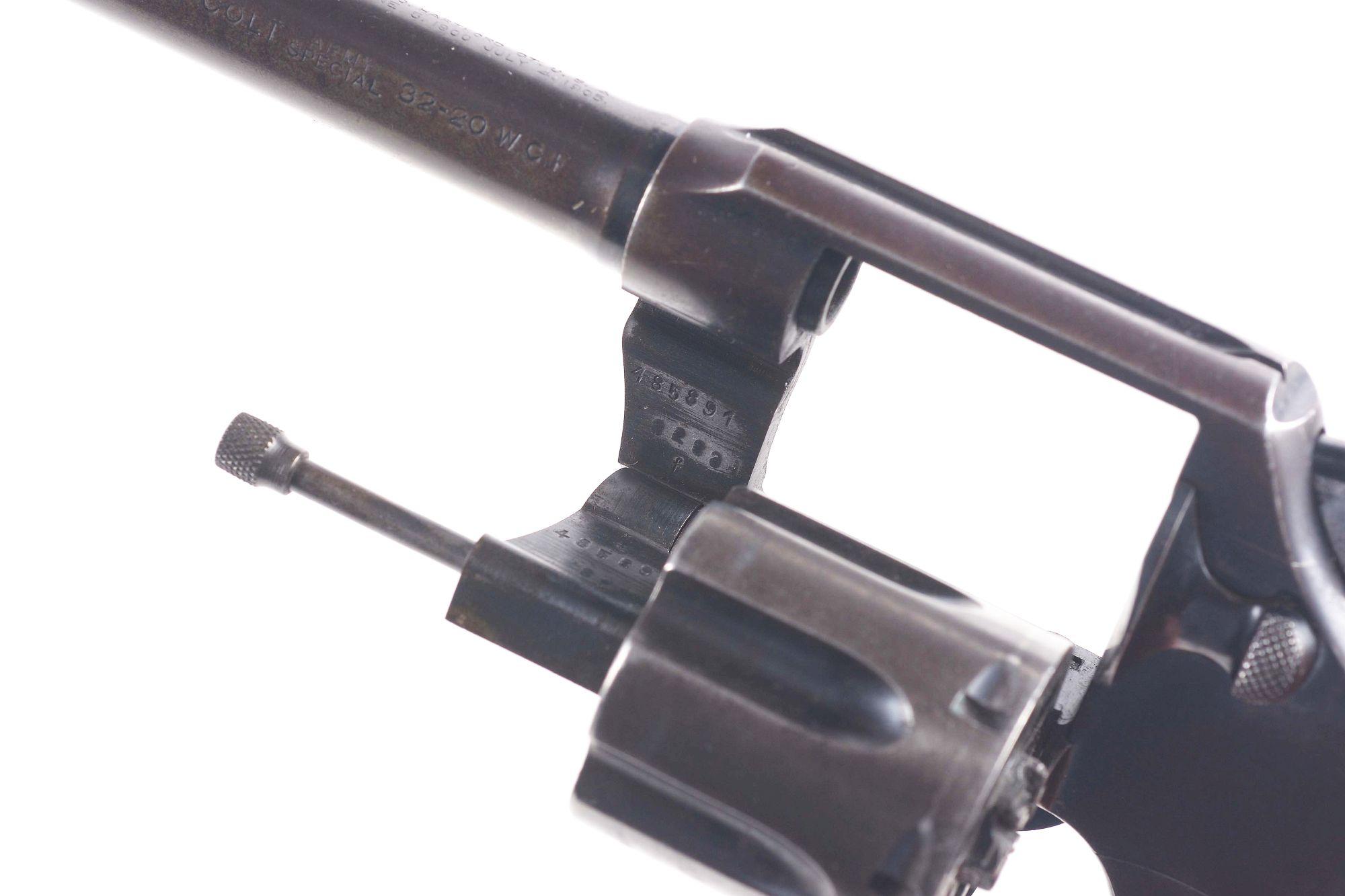 (C) LOT OF TWO: TWO PRE-WAR COLT REVOLVERS.