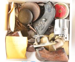 (C+A) LOT OF 12: REVOLVERS AND ACCESSORIES.