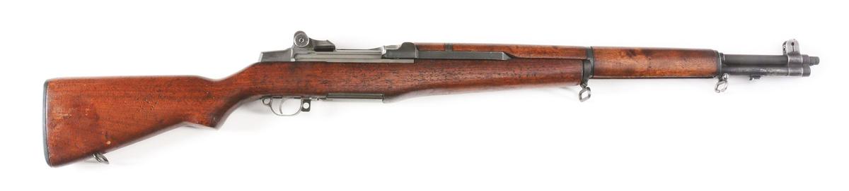 (C) SPRINGFIELD M1 GARAND SEMI-AUTOMATIC RIFLE.