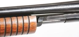 (C) WINCHESTER MODEL 42 SLIDE ACTION SHOTGUN (1960).