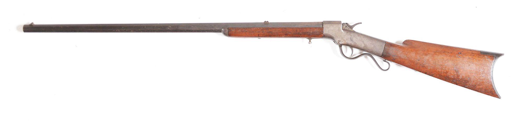 (A) BALL AND WILLIAMS BALLARD SPORTING RIFLE.