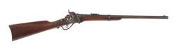 (A) SHARPS MODEL 1863 CONVERSION SINGLE SHOT CARBINE.