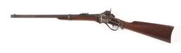 (A) SHARPS MODEL 1863 CONVERSION SINGLE SHOT CARBINE.