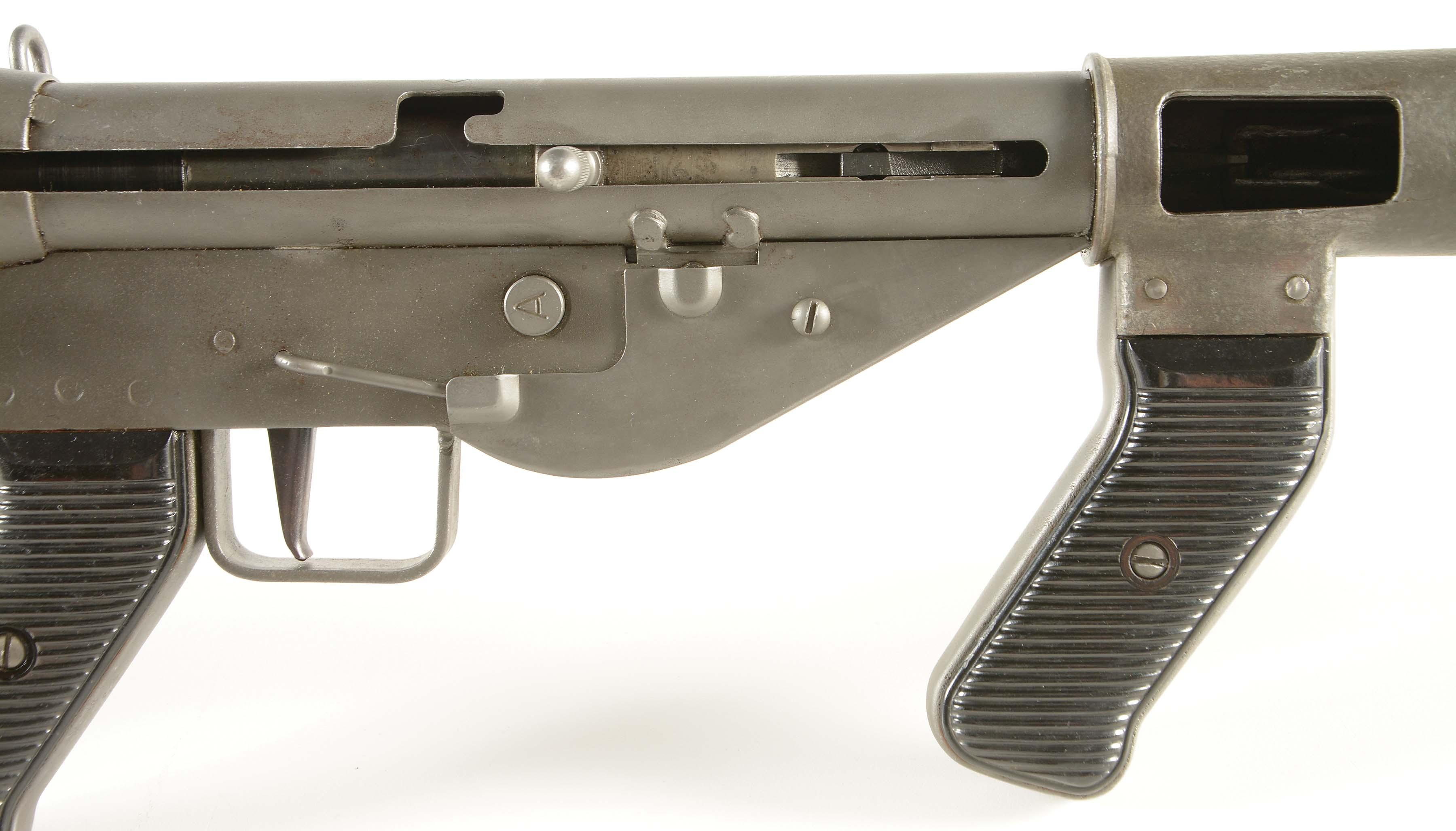 (N) VERY DESIRABLE DIECASTERS LTD MANUFACTURED AUSTEN MK I MACHINE GUN (PRE-86 DEALER SAMPLE).