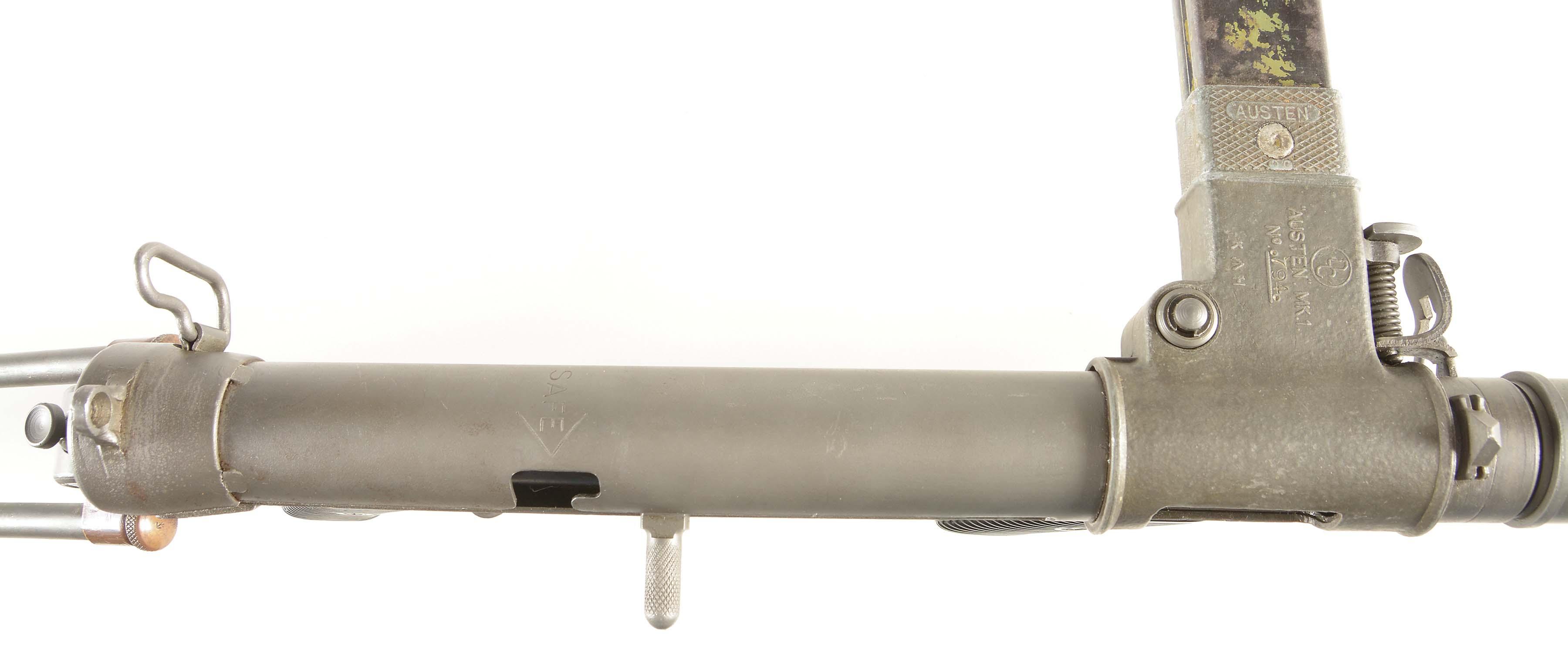 (N) VERY DESIRABLE DIECASTERS LTD MANUFACTURED AUSTEN MK I MACHINE GUN (PRE-86 DEALER SAMPLE).