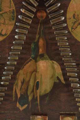 CIRCA 1890'S SINGLE W WINCHESTER CARTRIDGE BOARD.