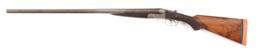 (C) A. FRANCOTTE PIGEON SIDE BY SIDE SHOTGUN.